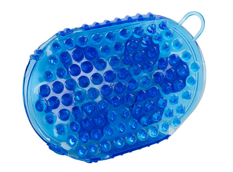 Magnet-Massage-Striegel royalblau,