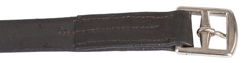Steigbügelriemen Leder braun,