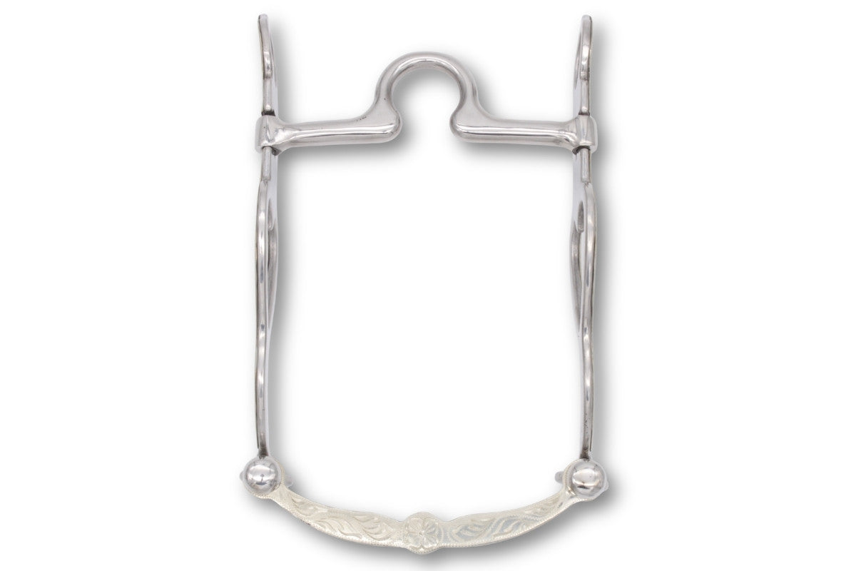 Western Kandare, Spade Bit, 11,5 cm, Curb Bit