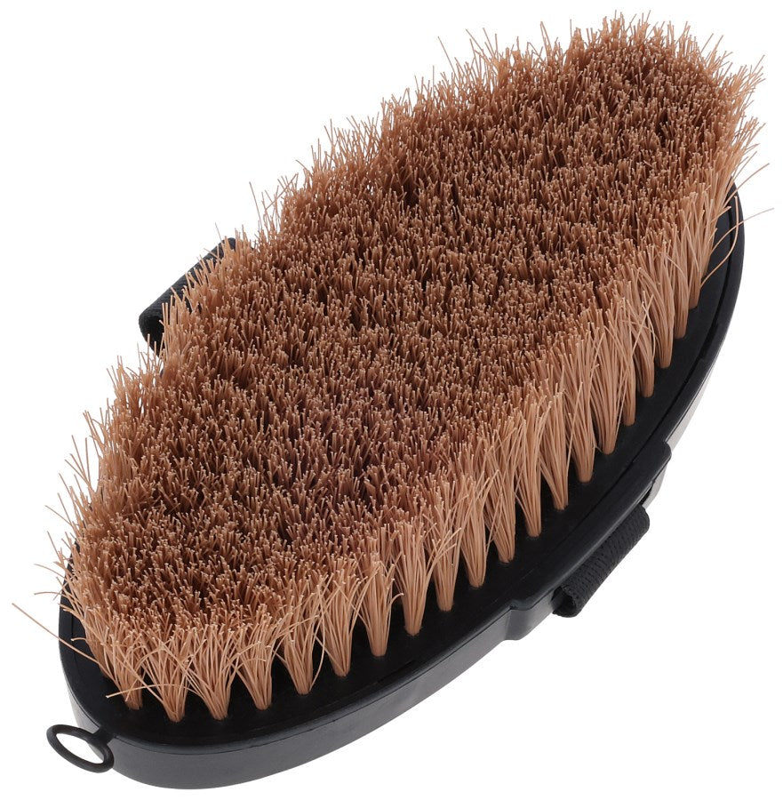 Kardätsche für Pferde Deluxe braun/schwarz