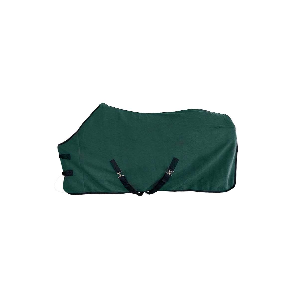 Fleecedecke "Duval" mit Bauchgurt 105 cm grün