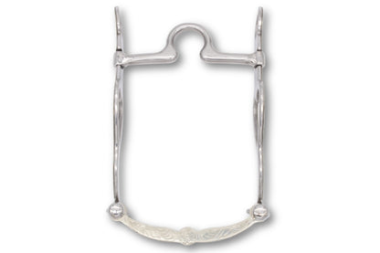 Western Kandare, Spade Bit, 11,5 cm, Curb Bit