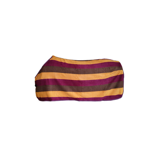 Abschwitzdecke "Stripes" 115 cm lila-braun