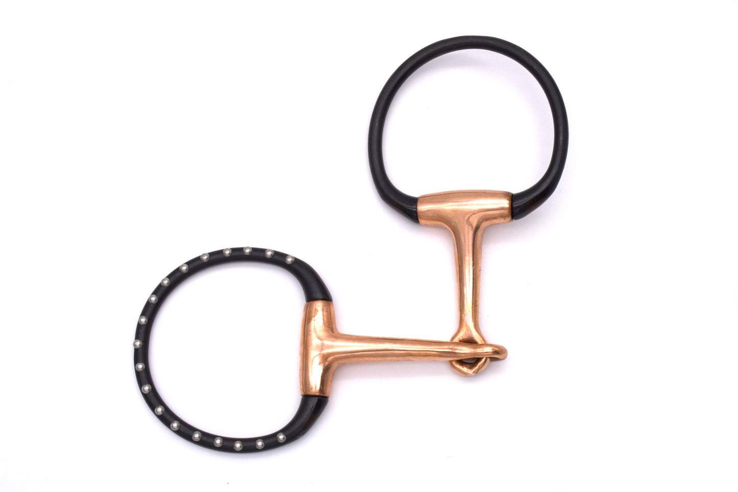 eggbutt Snaffle Westernbit, Westerngebiss 12,5 cm,