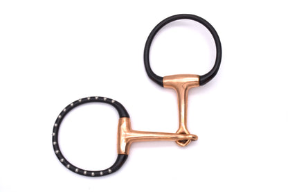 eggbutt Snaffle Westernbit, Westerngebiss 12,5 cm,