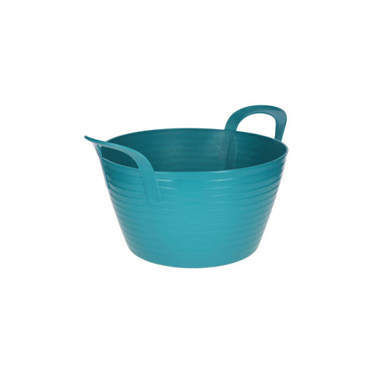 Flexibler Trog " FlexBag" ca. 12 ltr aquamarin