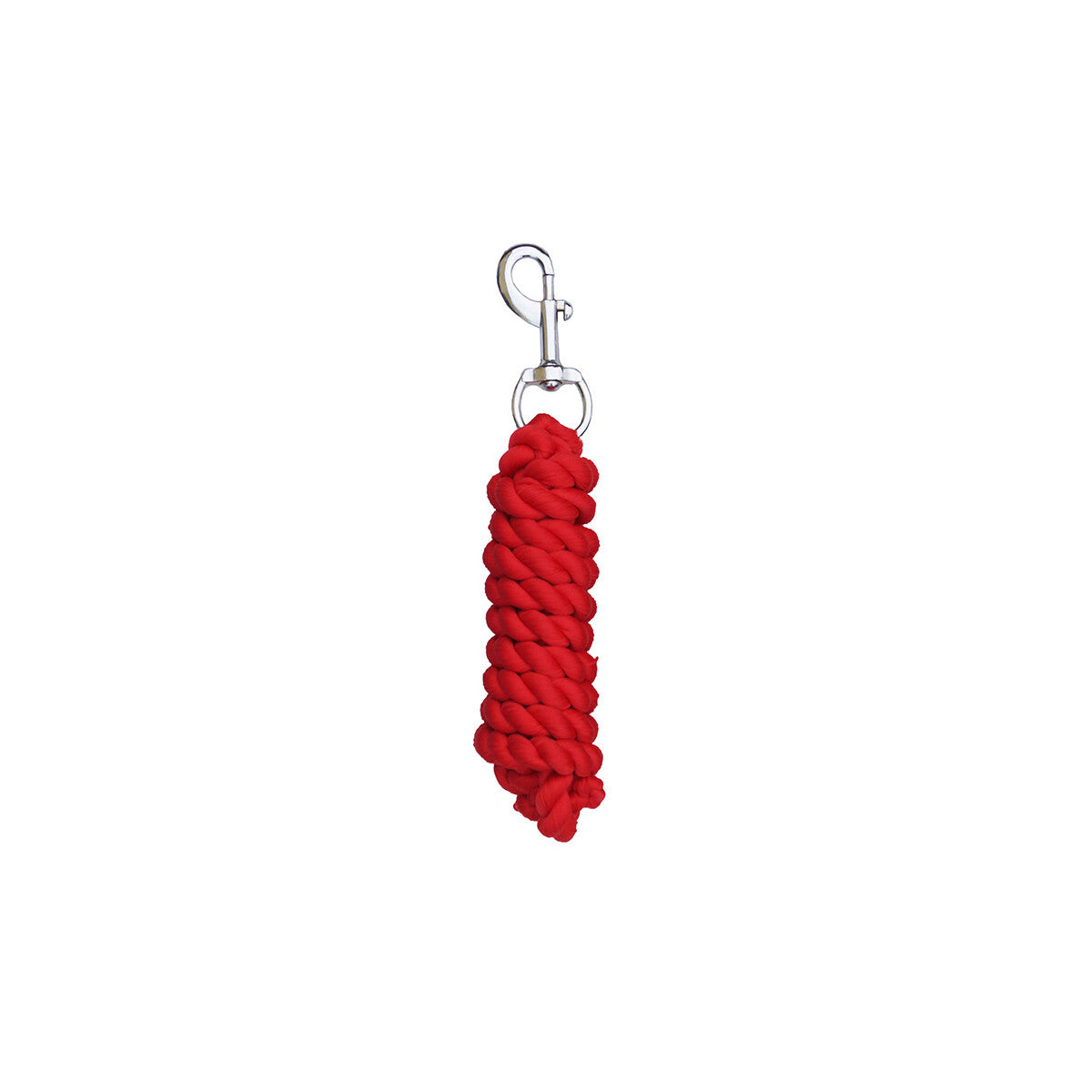 Führstrick "Twist", Snapkarabiner rot