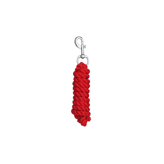 Führstrick "Twist", Snapkarabiner rot