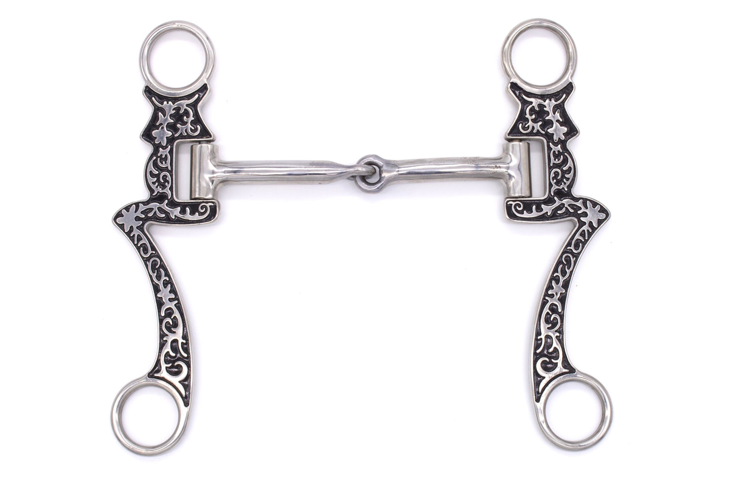 Snaffle Show Westernbit mit Shanks 12,5 cm,