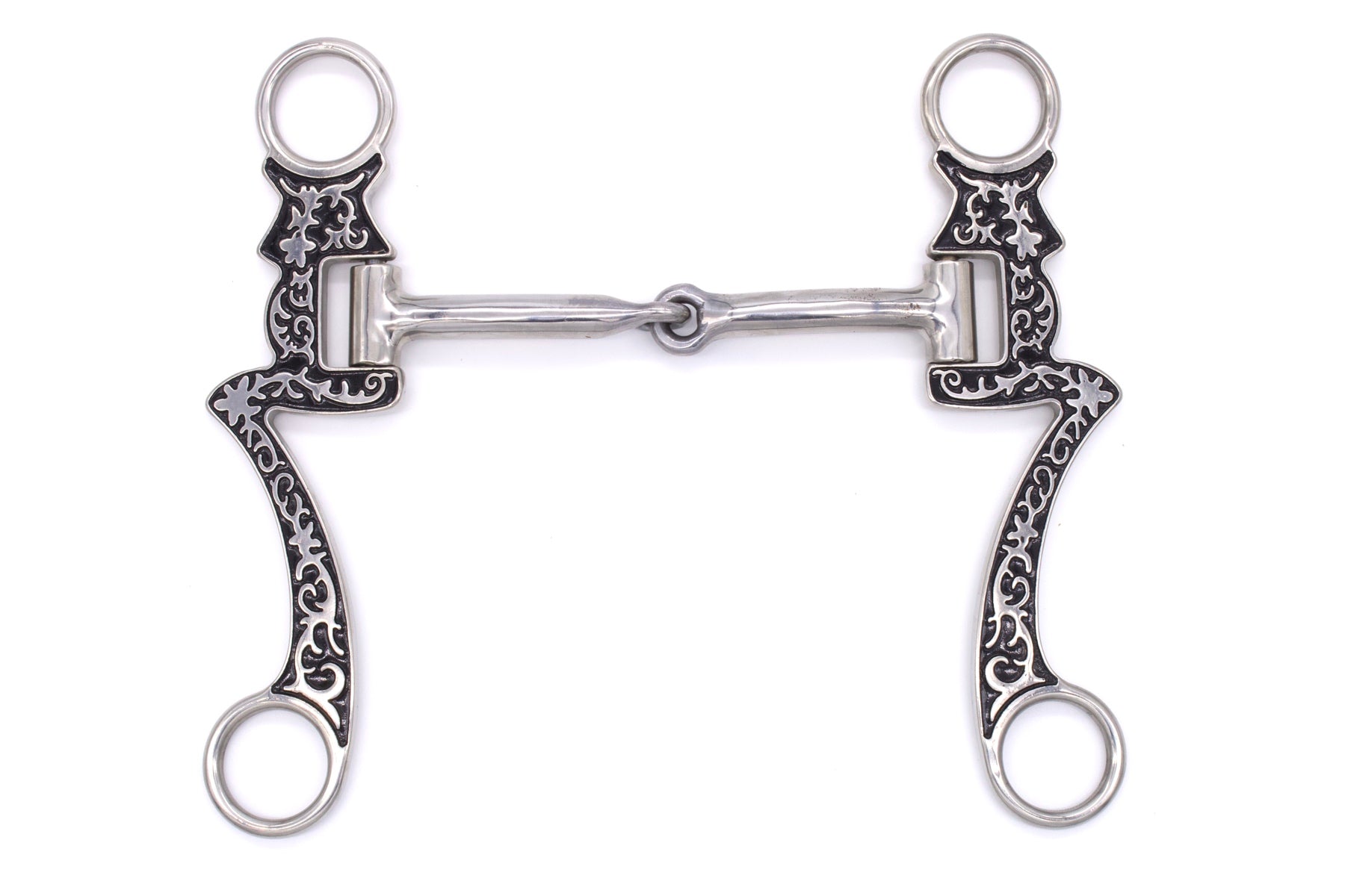Snaffle Show Westernbit mit Shanks 12,5 cm,